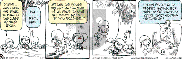 Non Sequitur on Monday July 31, 2006 Comic Strip