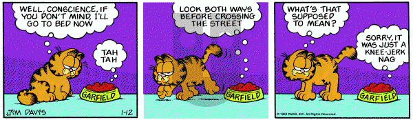 Garfield on Thursday January 12, 1984 Comic Strip