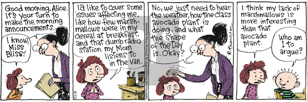 Cul de Sac - Monday September 10, 2007 Comic Strip