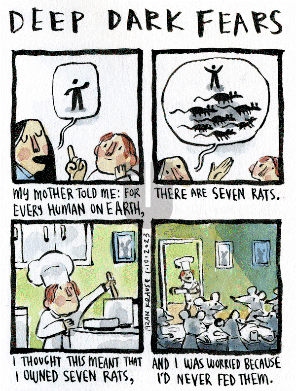 Deep Dark Fears on Monday May 29, 2023 Comic Strip