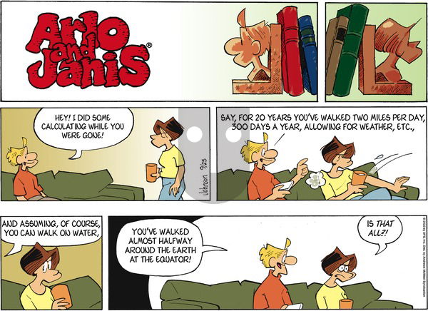 Arlo and Janis - Sunday September 25, 2022 Comic Strip