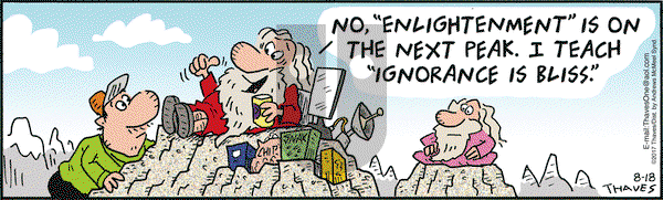 Frank and Ernest on Friday August 18, 2017 Comic Strip