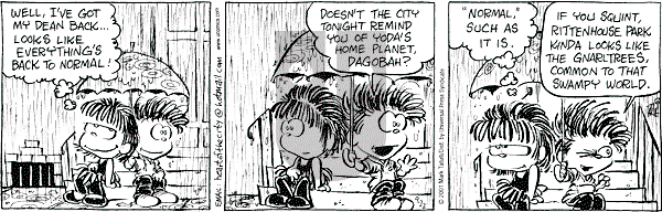Heart of the City on Saturday September 22, 2001 Comic Strip