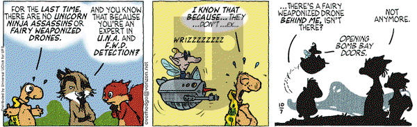 Over the Hedge on Friday October 7, 2011 Comic Strip