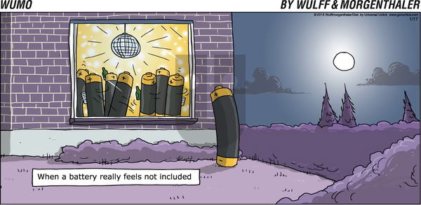 WuMo on Sunday January 17, 2016 Comic Strip