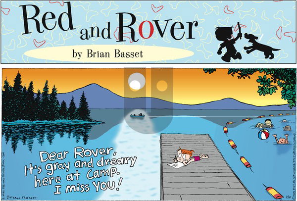 Red and Rover on Sunday August 12, 2001 Comic Strip