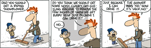 Baby Blues on Tuesday December 13, 2016 Comic Strip