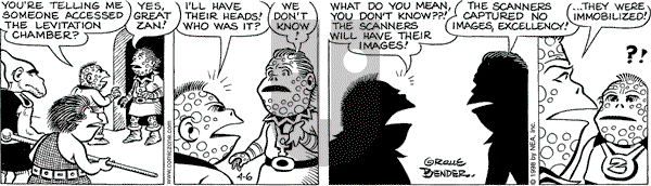 Alley Oop on Monday April 6, 1998 Comic Strip