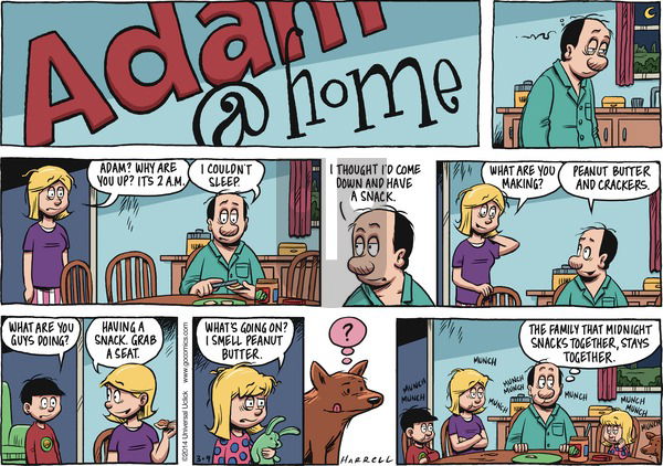 Adam@Home on Sunday March 9, 2014 Comic Strip