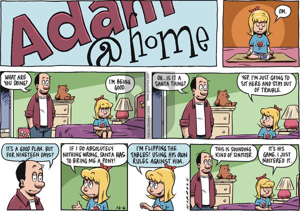 Adam@Home on Sunday December 6, 2015 Comic Strip