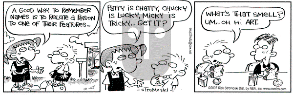 Soup to Nutz - Old on Wednesday October 24, 2007 Comic Strip