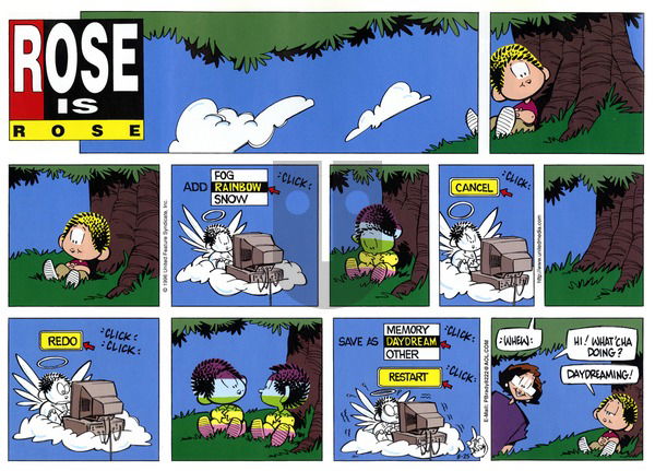Rose is Rose on Sunday August 25, 1996 Comic Strip