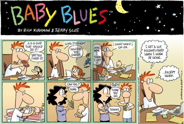Baby Blues on Sunday May 17, 2009 Comic Strip
