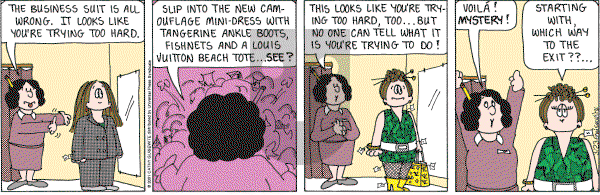 Cathy Classics - Friday March 23, 2007 Comic Strip
