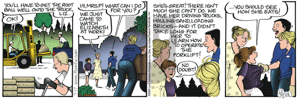 For Better or For Worse on Thursday July 17, 2003 Comic Strip