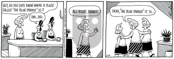 Overboard on Saturday February 15, 1997 Comic Strip