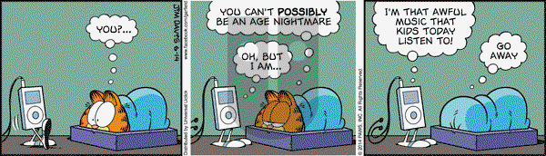 Garfield on Saturday June 14, 2014 Comic Strip