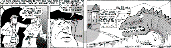 Alley Oop on Saturday May 24, 2003 Comic Strip