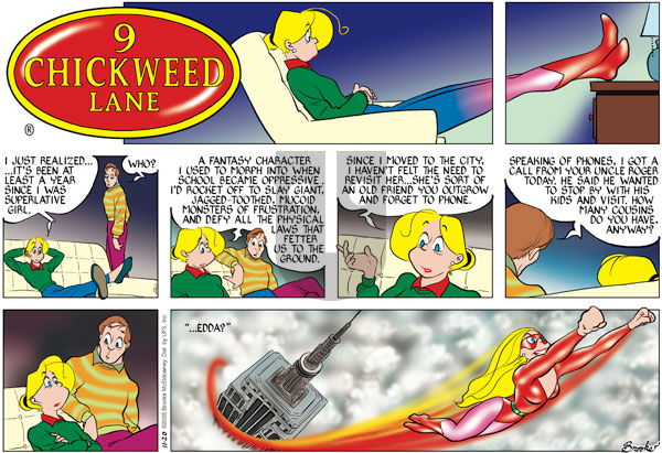 9 Chickweed Lane on Sunday November 20, 2005 Comic Strip
