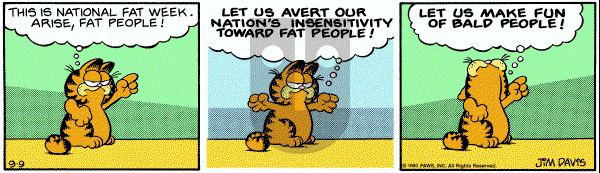 Garfield on Tuesday September 9, 1980 Comic Strip