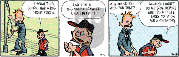 Frazz on Monday September 14, 2009 Comic Strip