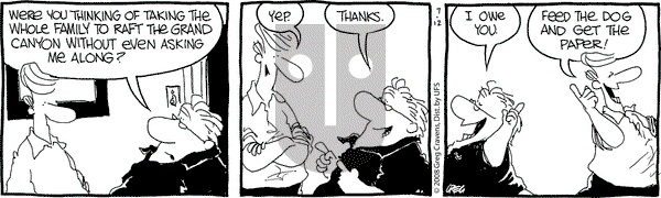 The Buckets on Thursday July 31, 2008 Comic Strip