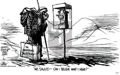 Pat Oliphant on Wednesday July 14, 1982 Comic Strip