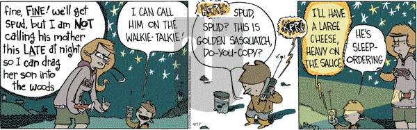 Wallace the Brave on Friday April 17, 2020 Comic Strip