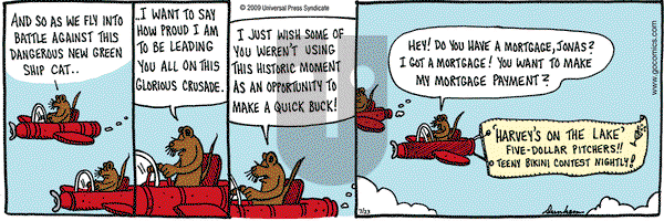 Overboard on Thursday July 23, 2009 Comic Strip