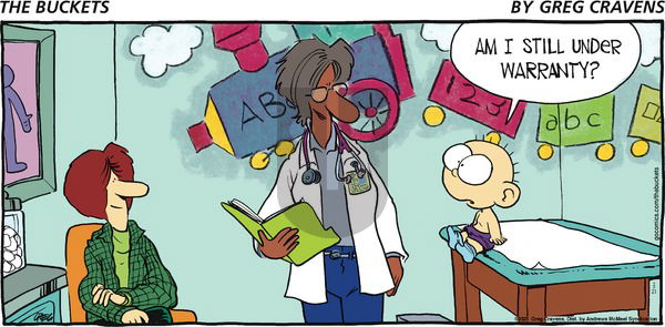 The Buckets on Sunday February 21, 2021 Comic Strip