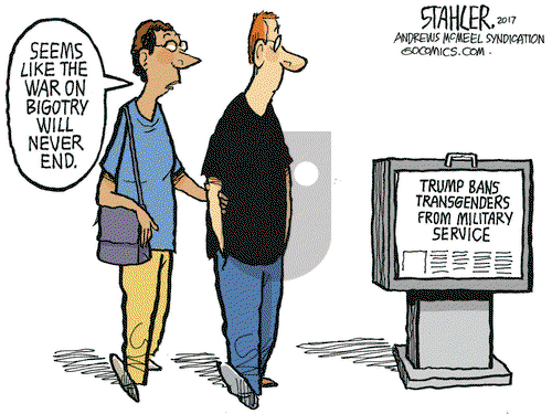 Jeff Stahler on Thursday July 27, 2017 Comic Strip