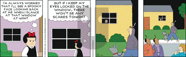 Nancy on Saturday October 31, 2020 Comic Strip