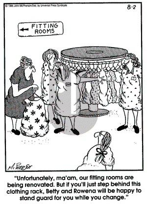 Close to Home on Wednesday August 2, 1995 Comic Strip