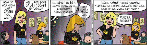 Luann on Friday December 12, 2014 Comic Strip