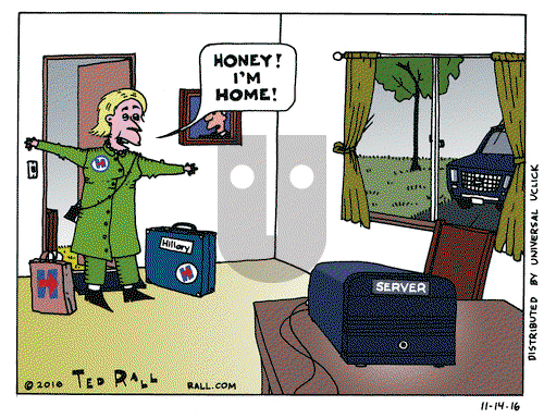 Ted Rall on Monday November 14, 2016 Comic Strip