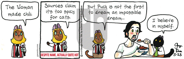 Breaking Cat News on Wednesday May 23, 2018 Comic Strip