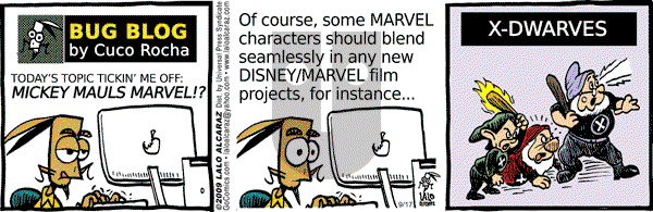 La Cucaracha on Thursday September 17, 2009 Comic Strip