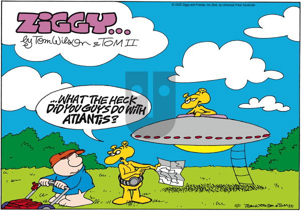Ziggy on Sunday October 23, 2005 Comic Strip
