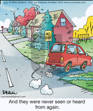 Cornered - Tuesday October 8, 2024 Comic Strip