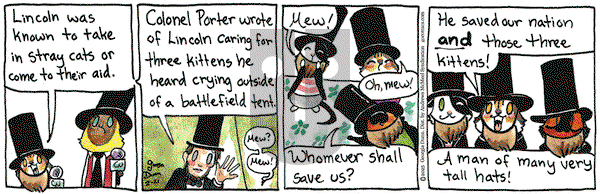 Breaking Cat News on Friday February 21, 2025 Comic Strip