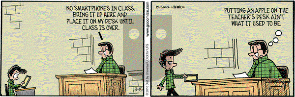 Grand Avenue on Tuesday March 15, 2016 Comic Strip
