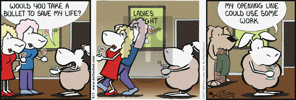 DeFlocked on Thursday September 7, 2017 Comic Strip