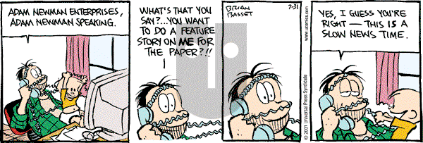 Adam@Home on Tuesday July 31, 2001 Comic Strip