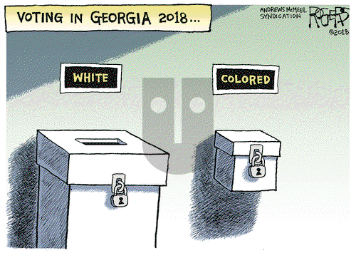 Rob Rogers on Tuesday October 23, 2018 Comic Strip
