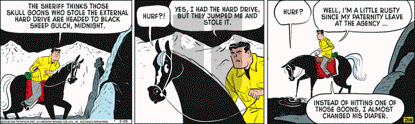 Rip Haywire on Wednesday February 28, 2018 Comic Strip