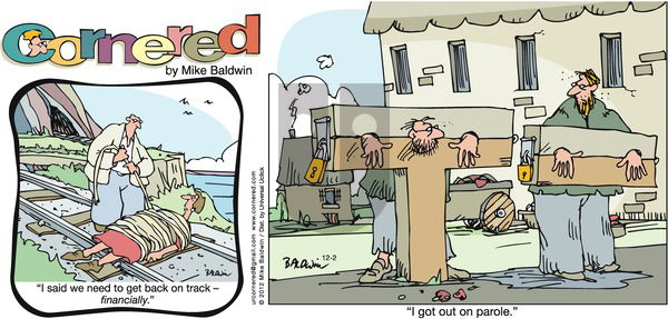 Cornered on Sunday December 2, 2012 Comic Strip