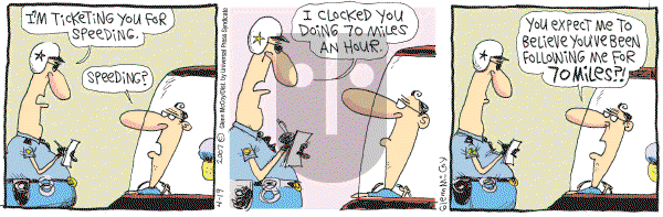 The Duplex on Thursday April 19, 2007 Comic Strip