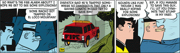 Rip Haywire on Wednesday March 25, 2015 Comic Strip