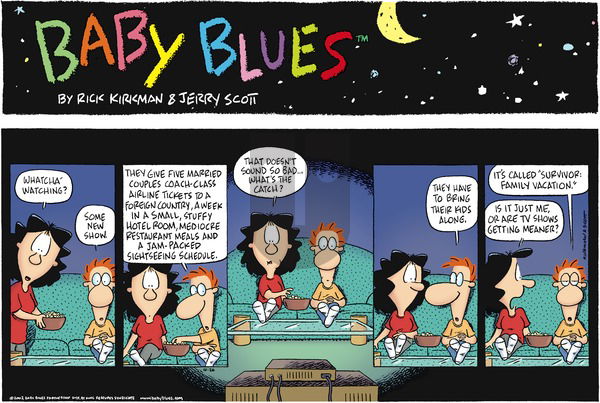Baby Blues on Sunday October 26, 2003 Comic Strip