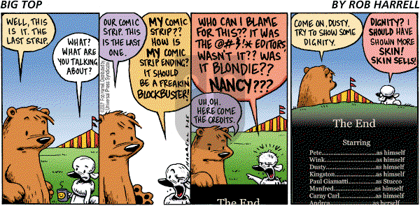 Big Top on Sunday March 25, 2007 Comic Strip